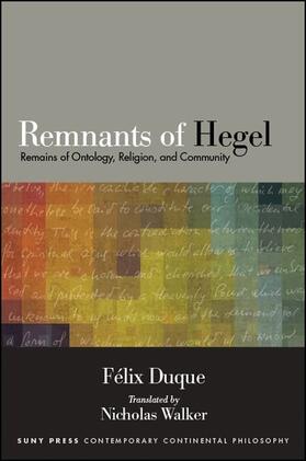 Duque |  Remnants of Hegel | eBook | Sack Fachmedien
