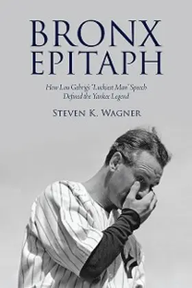 Wagner |  Bronx Epitaph | eBook | Sack Fachmedien