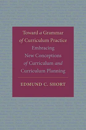 Short |  Toward a Grammar of Curriculum Practice | eBook | Sack Fachmedien