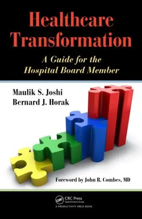 Joshi / Horak |  Healthcare Transformation | Buch |  Sack Fachmedien