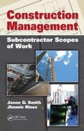 Smith / Hinze |  Construction Management | Buch |  Sack Fachmedien