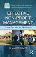 Ahmed |  Effective Non-Profit Management | Buch |  Sack Fachmedien
