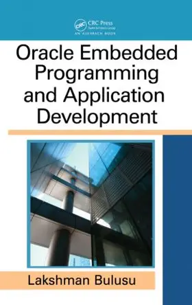 Bulusu |  Oracle Embedded Programming and Application Development | Buch |  Sack Fachmedien