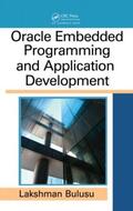 Bulusu |  Oracle Embedded Programming and Application Development | Buch |  Sack Fachmedien