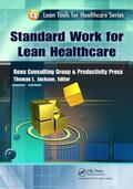 Jackson |  Standard Work for Lean Healthcare | Buch |  Sack Fachmedien