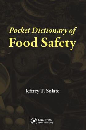 Solate |  Pocket Dictionary of Food Safety | Buch |  Sack Fachmedien