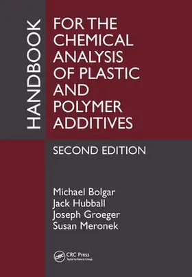 Bolgar / Hubball / Groeger |  Handbook for the Chemical Analysis of Plastic and Polymer Additives | Buch |  Sack Fachmedien