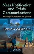 Walker |  Mass Notification and Crisis Communications | Buch |  Sack Fachmedien