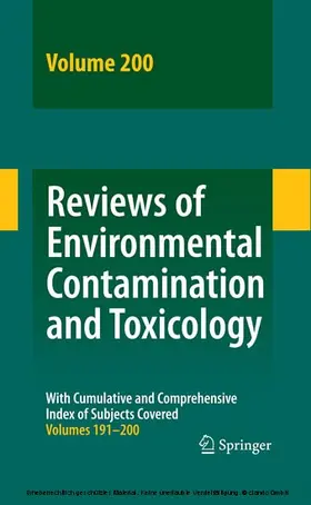 Whitacre |  Reviews of Environmental Contamination and Toxicology 200 | eBook | Sack Fachmedien