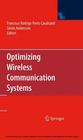 Cavalcanti / Andersson |  Optimizing Wireless Communication Systems | eBook | Sack Fachmedien