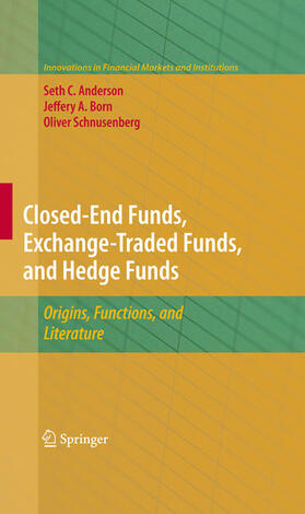 Anderson / Born / Schnusenberg | Closed-End Funds, Exchange-Traded Funds, and Hedge Funds | E-Book | sack.de