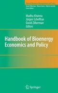 Khanna / Scheffran / Zilberman |  Handbook of Bioenergy Economics and Policy | Buch |  Sack Fachmedien