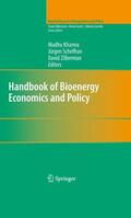 Khanna / Zilberman / Scheffran |  Handbook of Bioenergy Economics and Policy | eBook | Sack Fachmedien