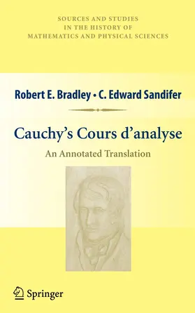 Sandifer / Bradley |  Cauchy's Cours d'analyse | Buch |  Sack Fachmedien