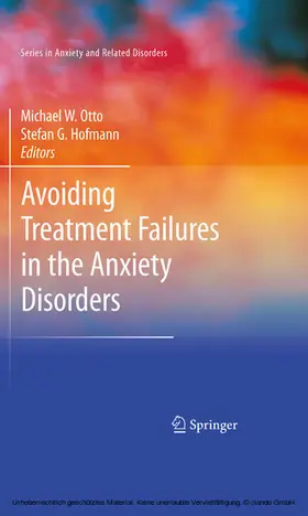Otto / Hofmann |  Avoiding Treatment Failures in the Anxiety Disorders | eBook | Sack Fachmedien