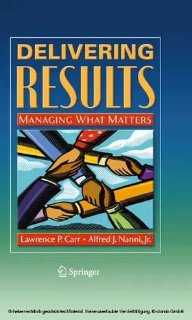 Carr / Nanni Jr. | Delivering Results | E-Book | www.sack.de