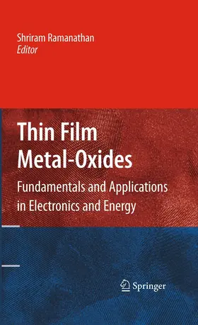 Ramanathan |  Thin Film Metal-Oxides | eBook | Sack Fachmedien