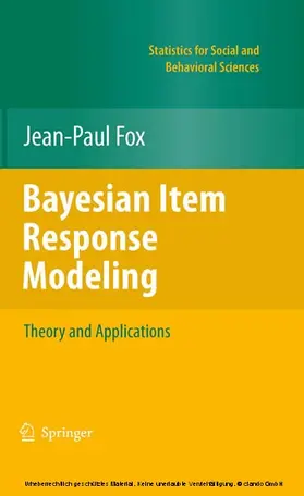 Fox |  Bayesian Item Response Modeling | eBook | Sack Fachmedien