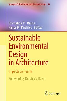 Rassia / Pardalos | Sustainable Environmental Design in Architecture | E-Book | sack.de