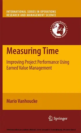 Vanhoucke |  Measuring Time | eBook | Sack Fachmedien