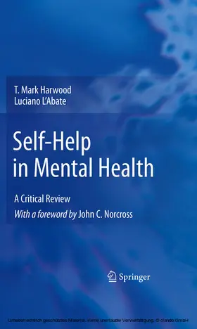 Harwood / L'Abate | Self-Help in Mental Health | E-Book | sack.de