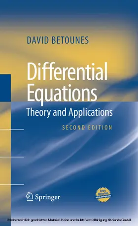 Betounes | Differential Equations: Theory and Applications | E-Book | sack.de