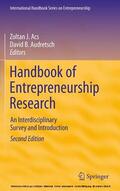 Acs / Audretsch |  Handbook of Entrepreneurship Research | eBook | Sack Fachmedien