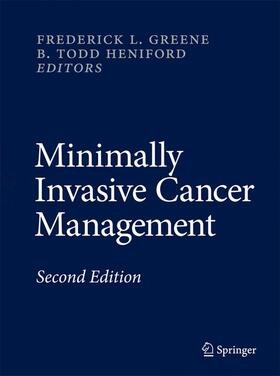 Heniford / Greene | Minimally Invasive Cancer Management | Buch | 978-1-4419-1237-4 | sack.de