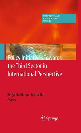 Gidron / Bar | Policy Initiatives Towards the Third Sector in International Perspective | Buch | 978-1-4419-1258-9 | sack.de