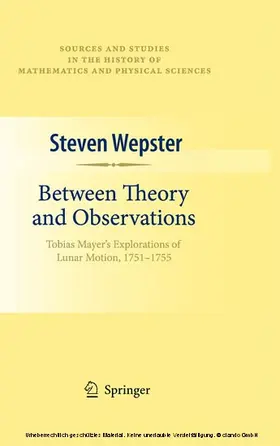 Wepster | Between Theory and Observations | E-Book | www.sack.de