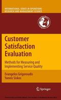 Grigoroudis / Siskos |  Customer Satisfaction Evaluation | eBook | Sack Fachmedien