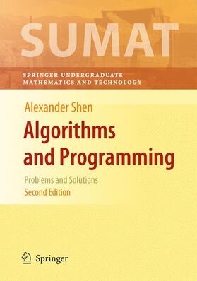 Shen | Algorithms and Programming | Buch | 978-1-4419-1747-8 | sack.de