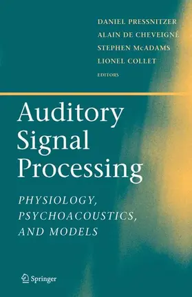 Pressnitzer / de Cheveigne / McAdams |  Auditory Signal Processing | Buch |  Sack Fachmedien