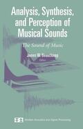 Beauchamp |  Analysis, Synthesis, and Perception of Musical Sounds | Buch |  Sack Fachmedien