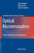 Heebner / Ibrahim / Grover |  Optical Microresonators | Buch |  Sack Fachmedien