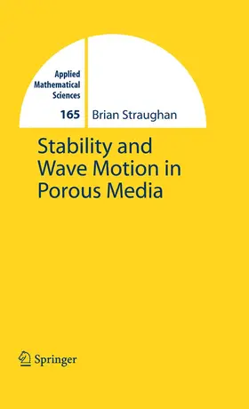 Straughan | Stability and Wave Motion in Porous Media | Buch | 978-1-4419-2626-5 | sack.de