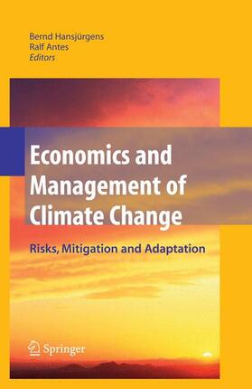 Antes / Hansjürgens |  Economics and Management of Climate Change | Buch |  Sack Fachmedien