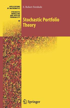 Fernholz | Stochastic Portfolio Theory | Buch | sack.de