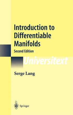 Lang |  Introduction to Differentiable Manifolds | Buch |  Sack Fachmedien