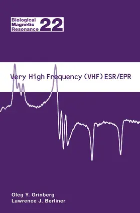 Berliner / Grinberg |  Very High Frequency (VHF) ESR/EPR | Buch |  Sack Fachmedien