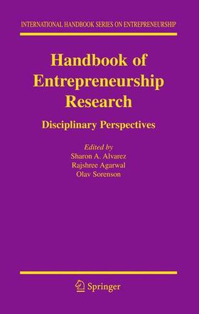 Alvarez / Sorenson / Agarwal |  Handbook of Entrepreneurship Research | Buch |  Sack Fachmedien