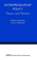 Lundstrom / Stevenson |  Entrepreneurship Policy: Theory and Practice | Buch |  Sack Fachmedien