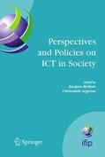 Avgerou / Berleur |  Perspectives and Policies on ICT in Society | Buch |  Sack Fachmedien