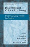 Kim / Hwang / Yang |  Indigenous and Cultural Psychology | Buch |  Sack Fachmedien