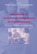 L'Abate / Kazantzis |  Handbook of Homework Assignments in Psychotherapy | Buch |  Sack Fachmedien
