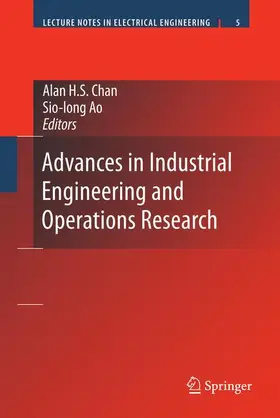 Chan |  Advances in Industrial Engineering and Operations Research | Buch |  Sack Fachmedien