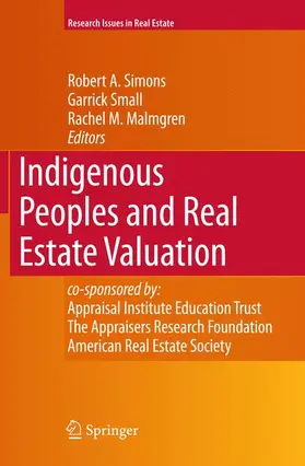 Simons / Small / Malmgren |  Indigenous Peoples and Real Estate Valuation | Buch |  Sack Fachmedien