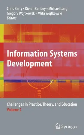 Barry / Conboy / Wojtkowski |  Information Systems Development | Buch |  Sack Fachmedien