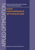 Frenk / Zhang / Roos |  High Performance Optimization | Buch |  Sack Fachmedien