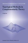 Isac |  Topological Methods in Complementarity Theory | Buch |  Sack Fachmedien